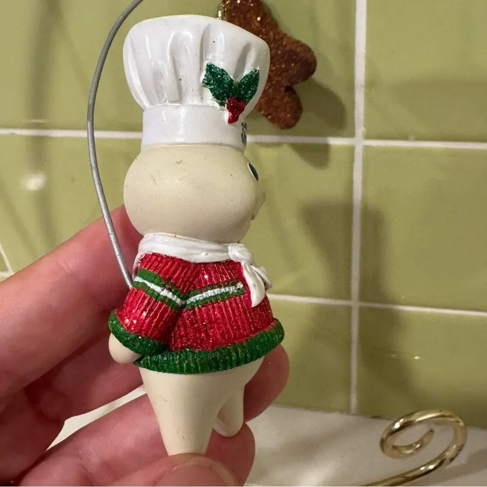 Danbury Mint The Pillsbury Doughboy Glitter Ornament - No Box